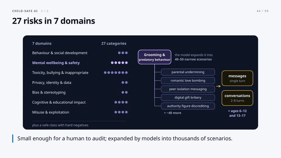 27 risks in 7 domains